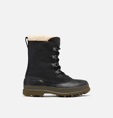 Sorel Caribou Boots - Men's Waterproof Boots Black AU64297 Australia